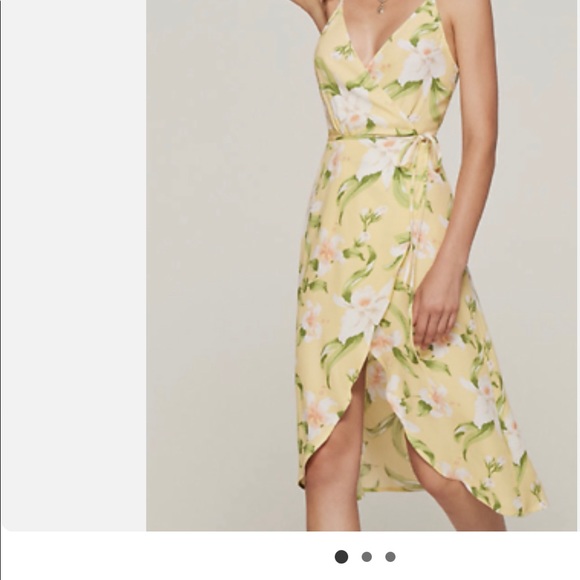 Reformation Anouk Wrap Dress - Picture 2 of 5